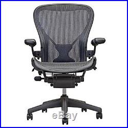 Herman Miller Size B Aeron Chairs Fully Loaded, Adjustable with Posture Fit