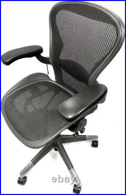 Herman Miller Size B Office Chair Adjustable Arms Rear Tilt Limiter Lumba