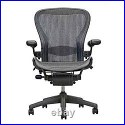 Herman miller aeron black refurbished task chair Type B