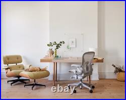 Herman miller aeron mineral- size C / Fully Loaded / Polished Aluminum