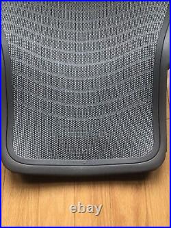 Herman miller aeron size b backrest back mesh grey wave gray