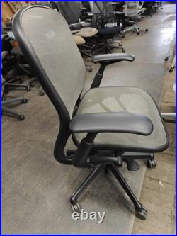 Knoll Chadwick Office Chair Tan Mesh Black Frame Desk Chair