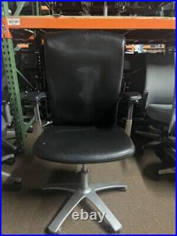 Knoll Life Ergonomic Office Chair (Black Leather)