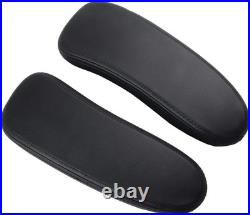 Leather Arm Pads Caps Pair Armpads for Herman Miller Classic Aeron Chair Leather Arm Pads Caps Pair Armpads for Herman Miller Classic Aeron Chair