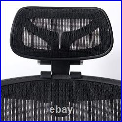 MingYi New Headrest for Herman Miller Aeron Classic Remastered Black