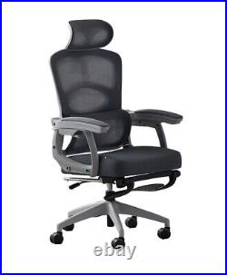 NEW 2024 Aeron Style Office Chair Black/Grey/Silver