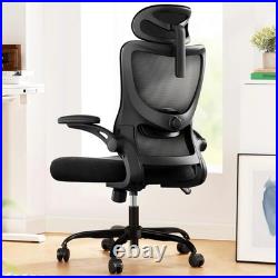 NEW Ergonomic High-Back Mesh Office Chair with Adjustable Lumbar & Headrest