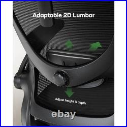 NEW Ergonomic High-Back Mesh Office Chair with Adjustable Lumbar & Headrest