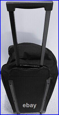 NEW Herman Miller Knoll Aeron Pellicle Fabric Mesh Black Rolling Duffle Bag