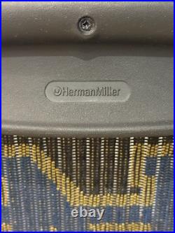 NOTRE DAME Herman Miller Aeron Mesh Office Desk Chair No Arms Size B Basic