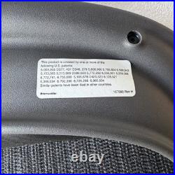 New GENUINE OEM Herman Miller Aeron Seat Pan Size A (Small size) Black 3D01