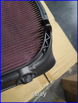 New GENUINE OEM Herman Miller Aeron Seat Pan Size B (Medium size) Red Mesh