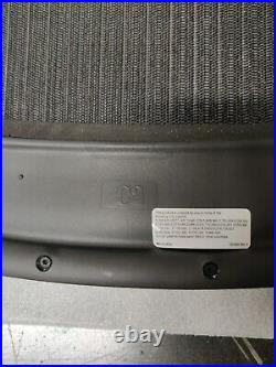 New GENUINE OEM Herman Miller Aeron Seat Pan Size C (Large size) Black 3D01