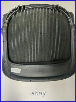 New GENUINE OEM Herman Miller Aeron Seat Pan Size C large 3 dots Black 3D01
