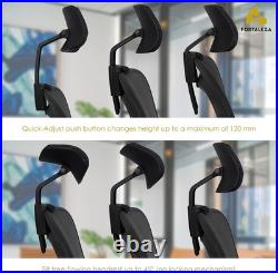 New Headrest for Herman Miller Aeron Classic, Compatible with Atlas Headrest Inc
