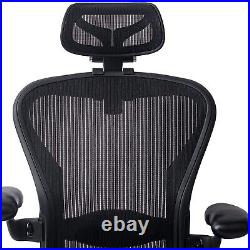 New Headrest for Herman Miller Classic and Remastered Aeron Office Chair Blac