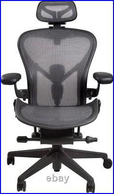 New Headrest for Herman Miller Classic and Remastered Aeron Office Chair Blac