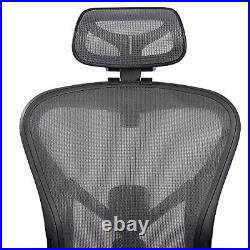 New Headrest for Herman Miller Classic and Remastered Aeron Office Chair Blac New Headrest for Herman Miller Classic and Remastered Aeron Office Chair Blac
