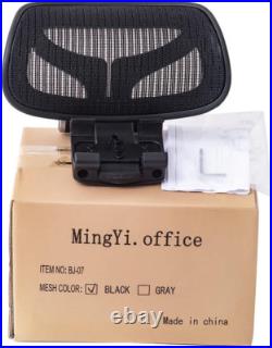 New Headrest for Herman Miller Classic and Remastered Aeron Office Chair Blac New Headrest for Herman Miller Classic and Remastered Aeron Office Chair Blac