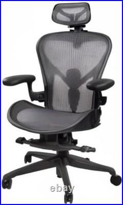 New Headrest for Herman Miller Classic and Remastered Aeron Office Chair Blac