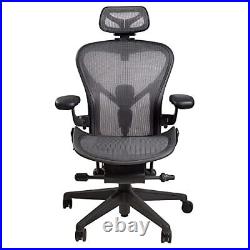 New Headrest for Herman Miller Classic and Remastered Aeron Office Chair Black H