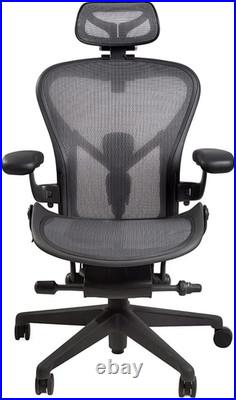 New Headrest for Herman Miller Classic and Remastered Aeron Office Chair Black H
