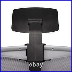 New Headrest for Herman Miller One Size Fits all Aeron A, B and C, Black