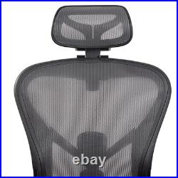 New Headrest for Herman Miller Remastered Aeron Office Chair Black/Graphite Colo