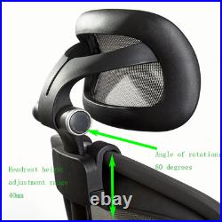 New Headrest for Herman Miller Remastered Aeron Office Chair Black/Graphite Colo