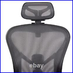 New Headrest for Herman Miller and Remastered Aeron Office Chair Black/Graphi