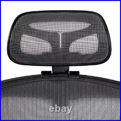 New Headrest for Herman Miller remastered Aeron office Chair Graphite/Black New Headrest for Herman Miller remastered Aeron office Chair Graphite/Black