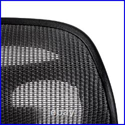 New Headrest for Herman Miller remastered Aeron office Chair Graphite/Black