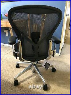 New! Herman Miller Designed By Bill Stumpf Size B Aeron Desk Chair No Box