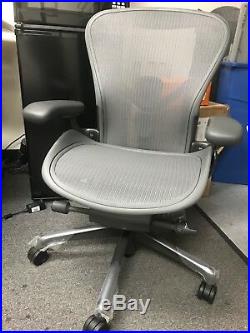 New Herman Miller Remastered Aeron chair open box