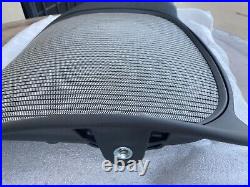 New OEM Herman Miller Aeron Classic Seat Replacement 3D16 SIZE B grey mesh