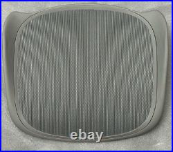New OEM Herman Miller Aeron Remastered B Size Seat Replacement Mineral