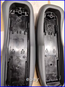 New OEM Herman Miller Remastered Pair (L+R) Aeron Black Color Arm Pads Model
