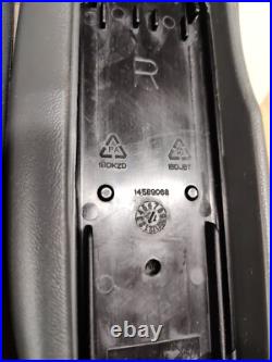 New OEM Herman Miller Remastered Pair (L+R) Aeron Black Color Arm Pads Model