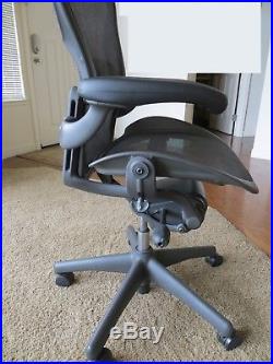 New (O) Herman Miller Aeron Mesh Office Desk Chair Medium Sz B Fully Adj Lumbar