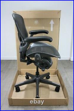 Next Day UK Delivery Herman Miller Aeron Chair PostureFit Lumbar Size A