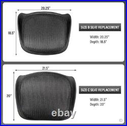 NiCe! Herman Miller Aeron seat pan W Mesh size B (2 dots) OEM Genuine