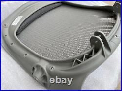 OEM Aeron Classic Seat pan Titanium Smoke Gray Color Size B 3V04 Mineralit