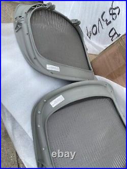 OEM Aeron Classic Seat pan Titanium Smoke Gray Color Size B 3V04 Mineralit