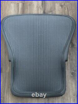 OEM Herman Miller Aeron Remastered Size B Graphite Replacement Back