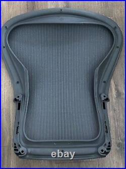 OEM Herman Miller Aeron Remastered Size B Graphite Replacement Back