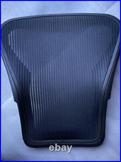 OEM Herman Miller Aeron size B Replacement Back dark blue mesh graphite frame