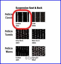 OEM Herman Miller Classic Aeron Size A Seat Replacement 3D01 Black Mesh (SMALL)