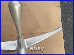 OEM Herman Miller Embody Desk Chair Base Legs Titanium Finish