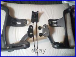 OEM Herman miller Aeron classic left and right arms withpivot bolts tilt. New