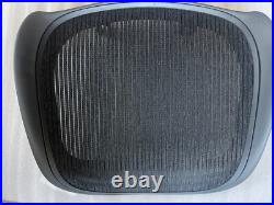 OEM Seat Replacement Herman Miller Classic Aeron Size C Large 3D01 BLACK Frame